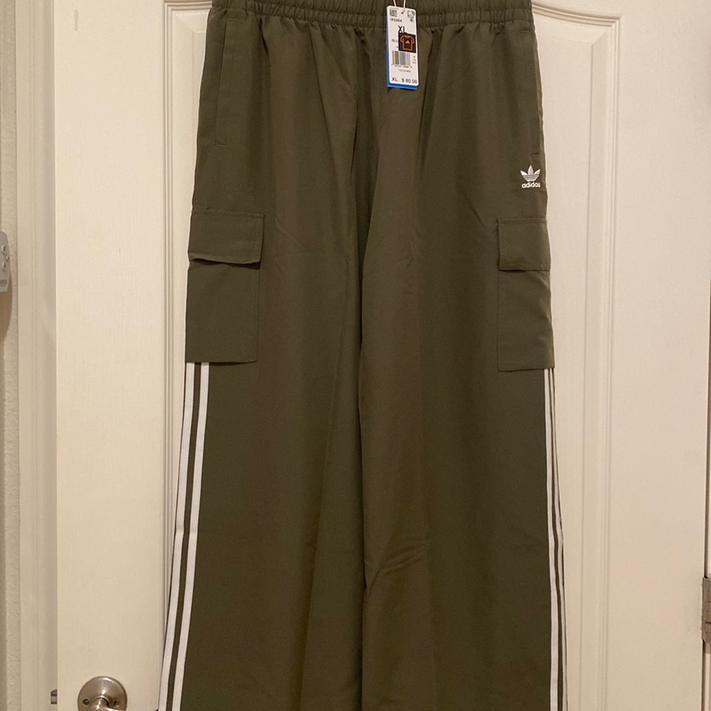 Adidas track pants, brand new with tags